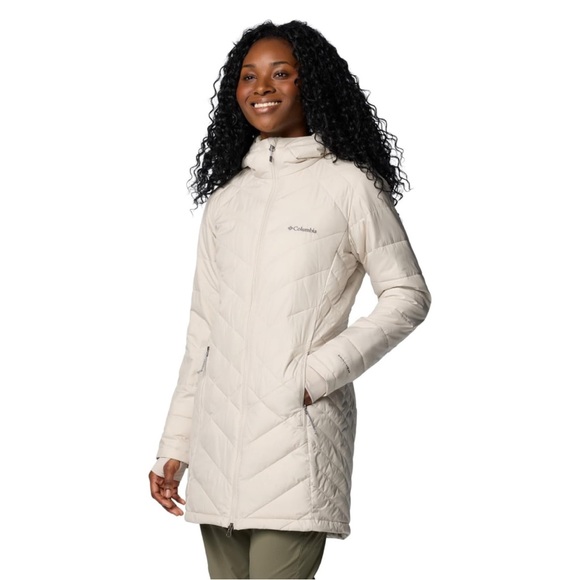 NWT Columbia Women's Heavenly Long Hooded Jacket - Picture 4 of 5